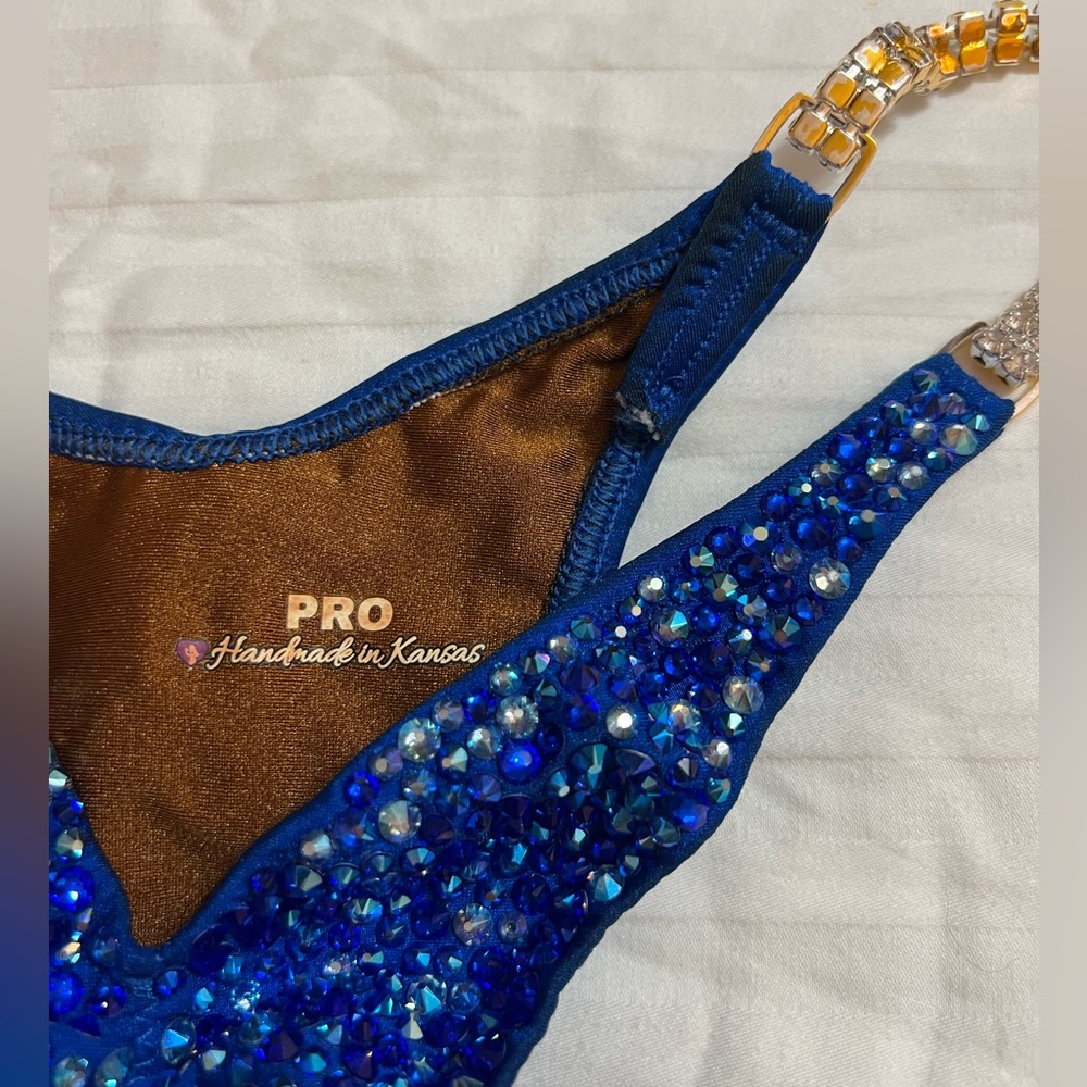REAL Swarovski Crystal Competition Swimsuit - Picture 3 of 8
